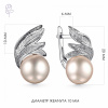 Серьги серебро 52883S1