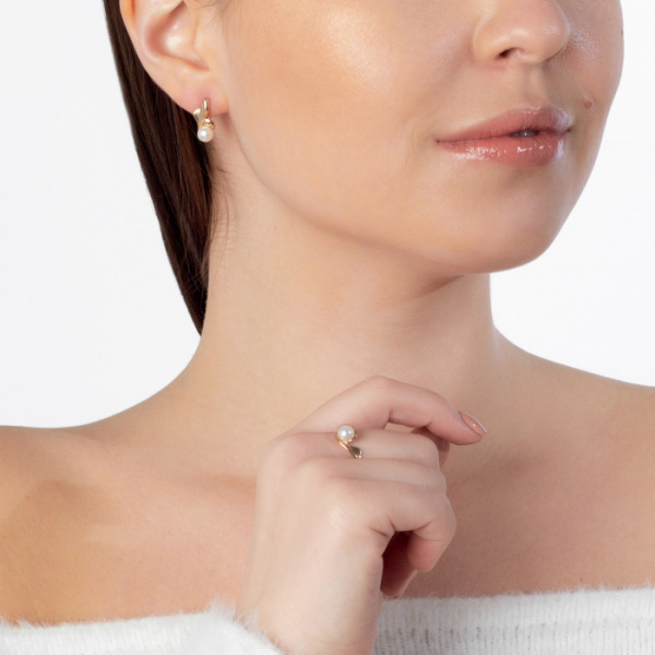 Серьги золото 22024A1