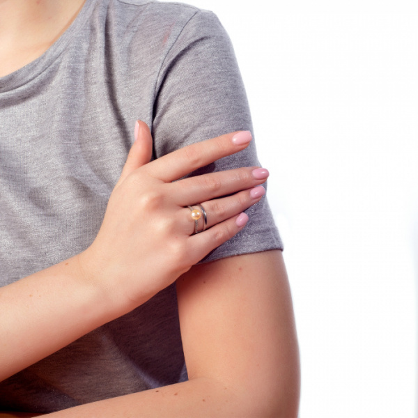 Кольцо серебро 51540S3