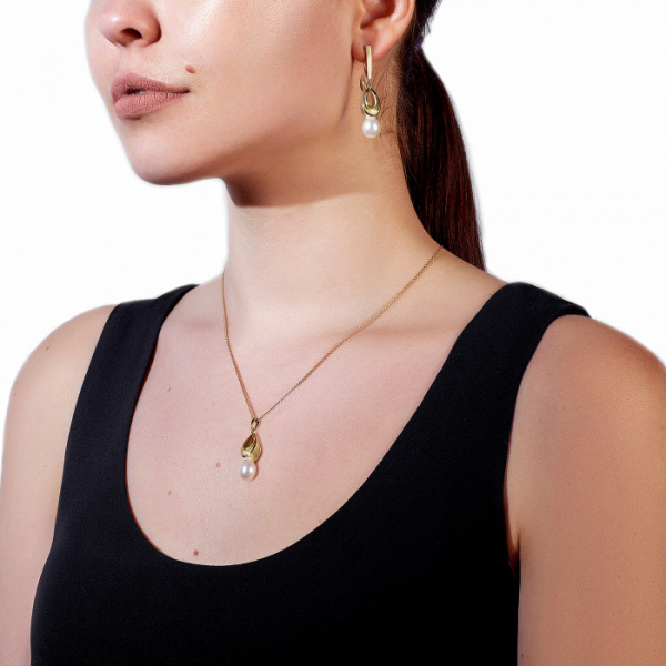 Серьги серебро 52847Y1H