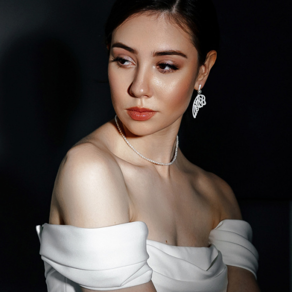 Серьги серебро 52869S1W