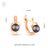 Серьги золото 32514A2