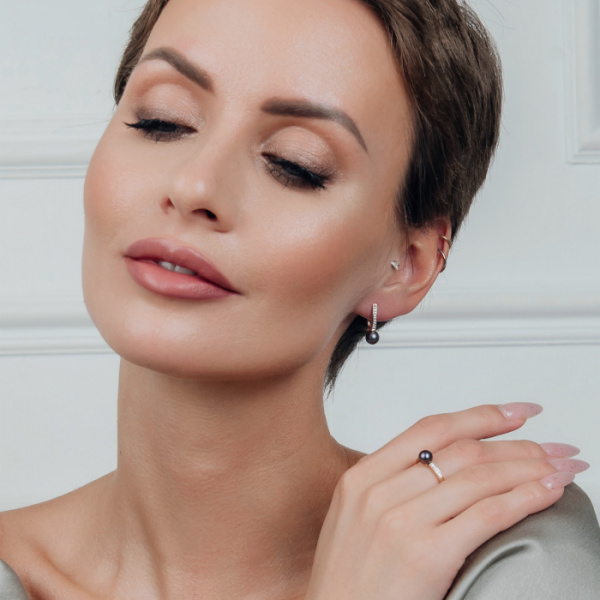 Серьги золото 32024A2