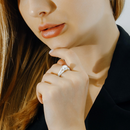 Кольцо серебро 51885S1W