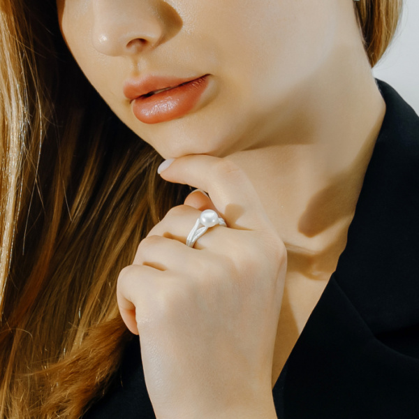 Кольцо серебро 51885S1W