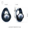 Серьги серебро 52250S2U