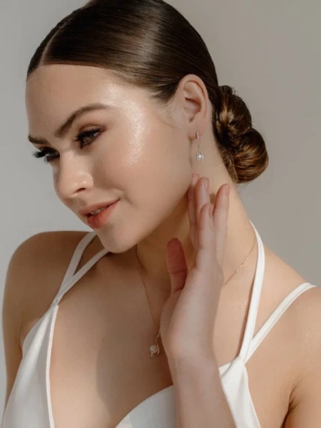 Серьги золото 32327A1