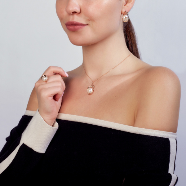 Серьги золото 32374A1