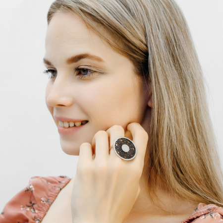 Кольцо серебро 51835YB