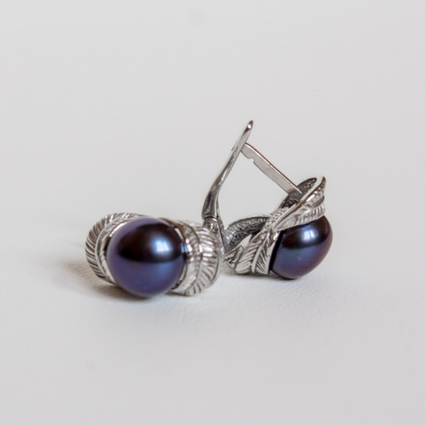 Серьги серебро 52884S2