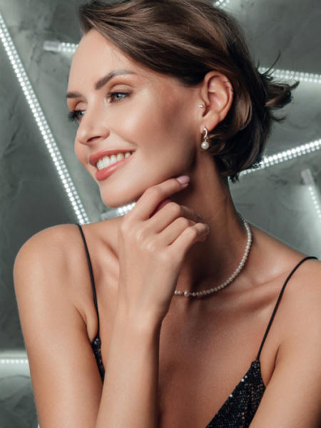 Серьги золото 32603AP1