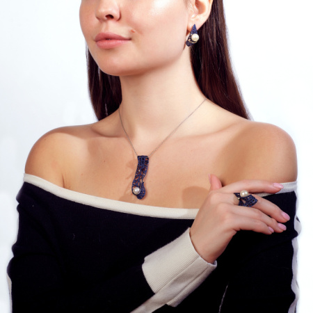 Серьги серебро 52263Y1U