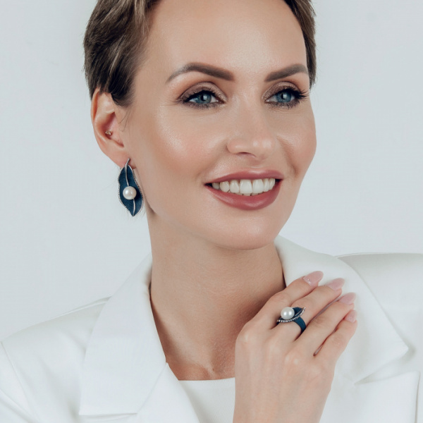 Серьги серебро 52800S1U