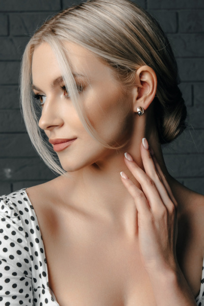 Серьги золото 22025A2