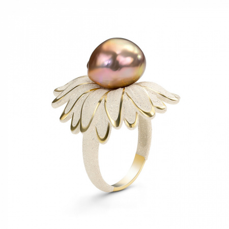 Кольцо серебряное с эмалью 51982Y8W