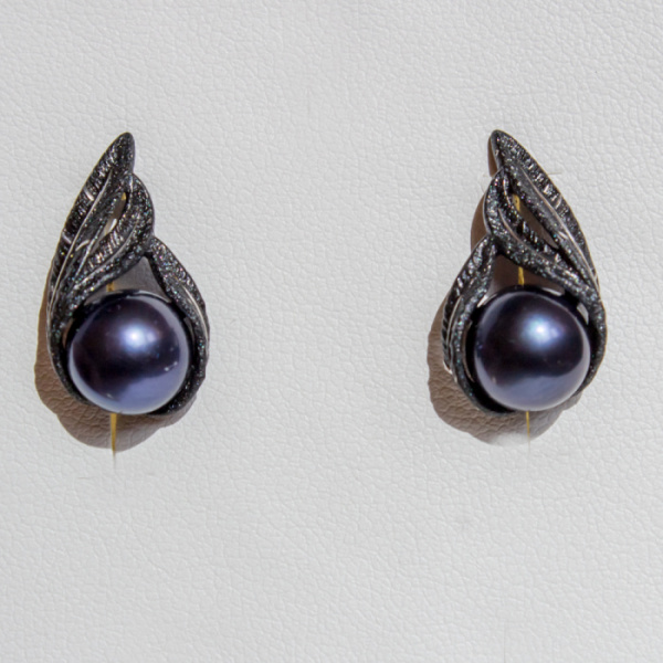 Серьги серебро 52887S2B