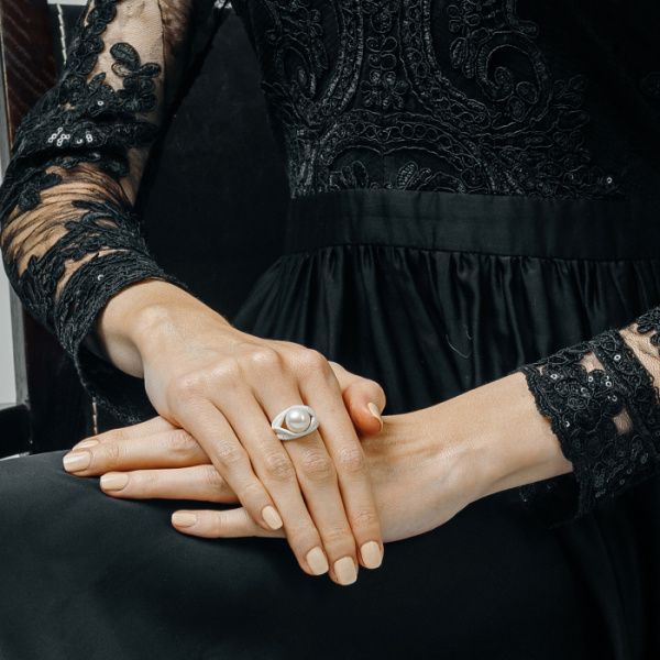 Кольцо серебро 51886S1W