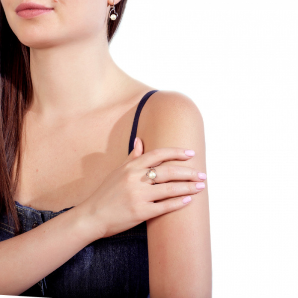 Кольцо серебро 27089S1