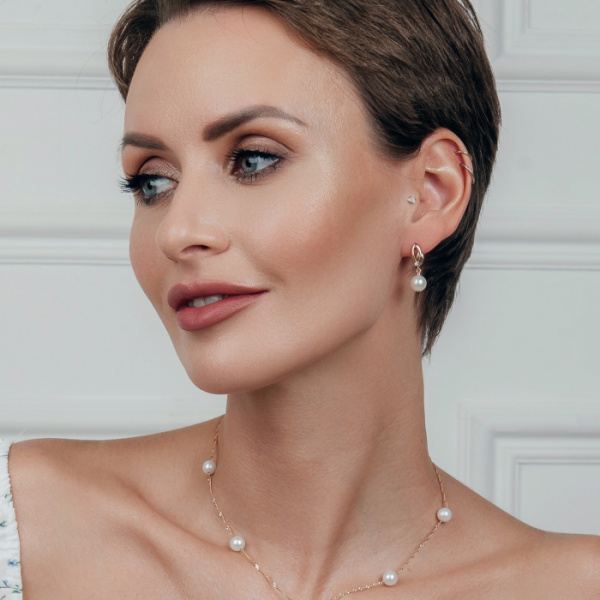 Серьги золото 32603AP1