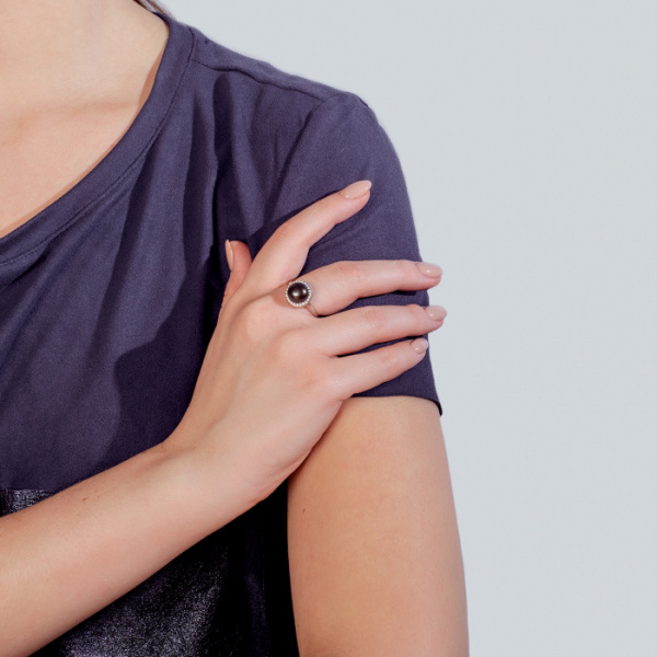 Кольцо серебро 51353S2