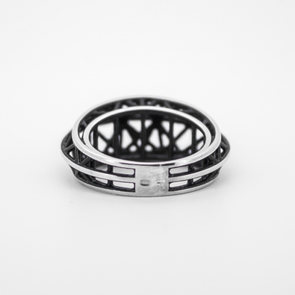 Кольцо серебро 51925SB