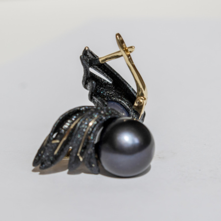 Серьги серебро 52883Y2B