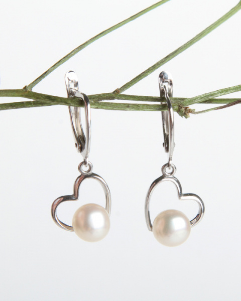 Серьги серебро 28089S1