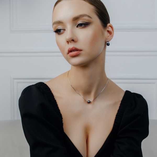 Колье серебро 54008.1S2.40