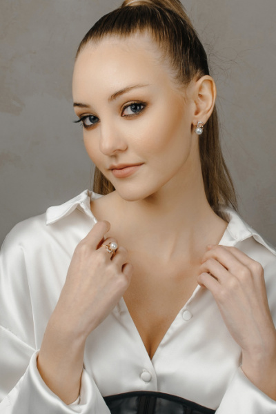 Серьги золото 32403A1