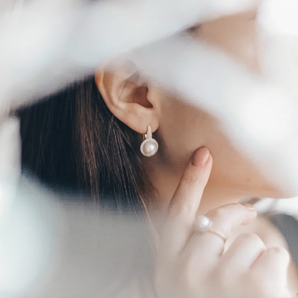 Серьги золото 32071A1