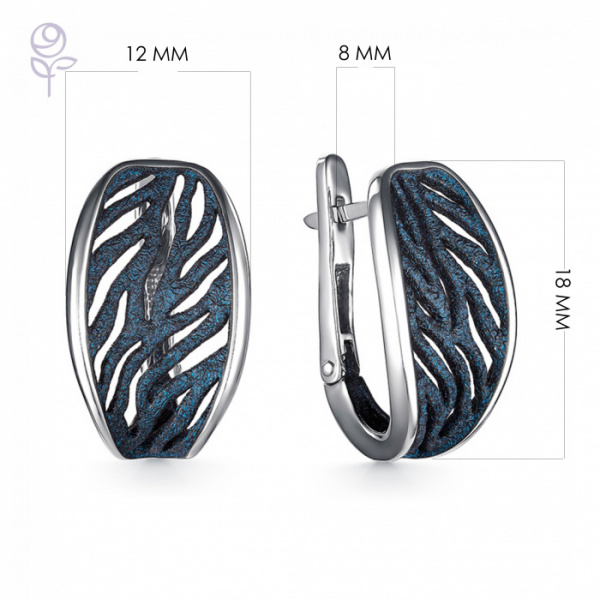 Серьги серебро 52943SU