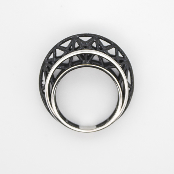 Кольцо серебро 51925SB