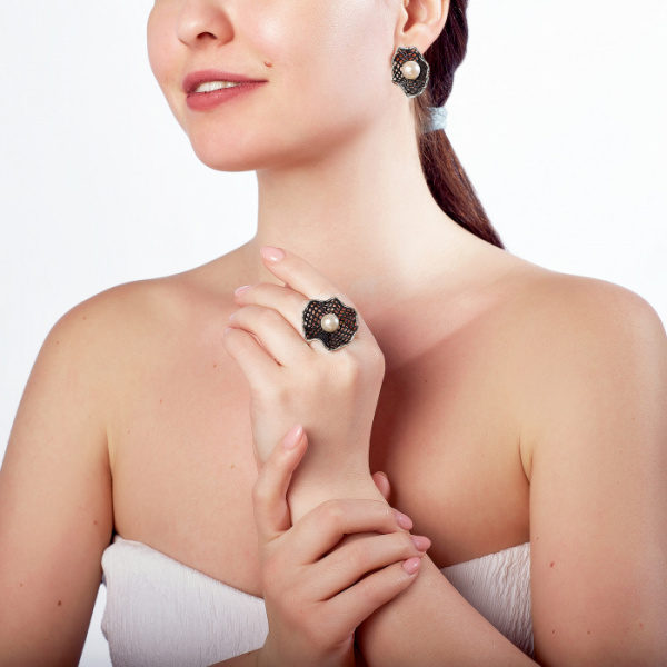 Кольцо серебро 51848S1B