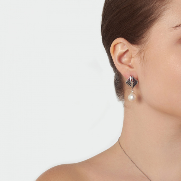 Серьги серебро 52864S6B