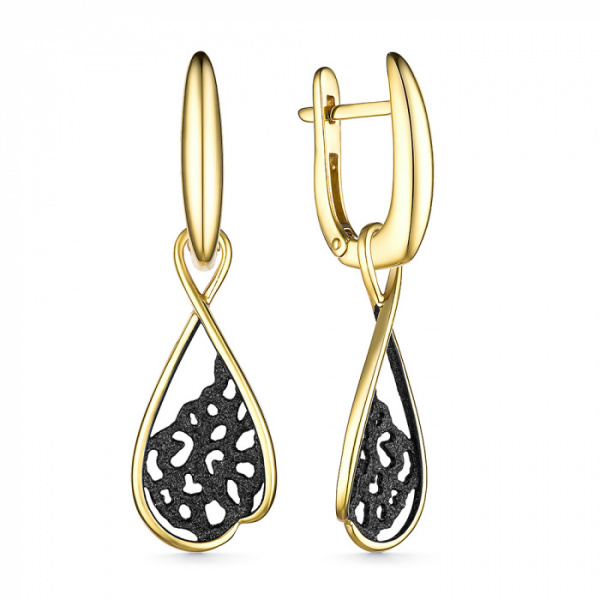 Серьги серебро 52973YB