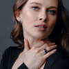 Серьги серебро 52970SB