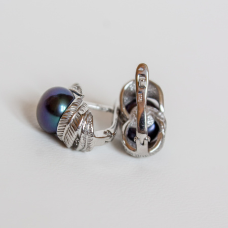 Серьги серебро 52884S2