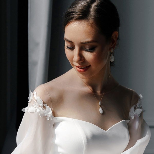 Серьги серебро 52934YW