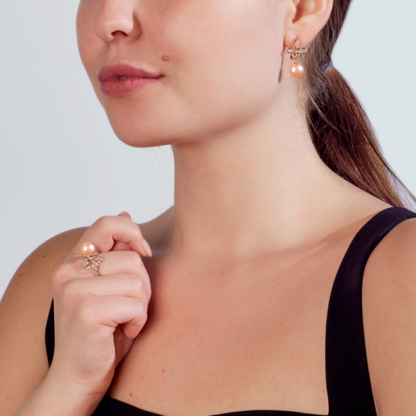 Серьги золото 32057A3