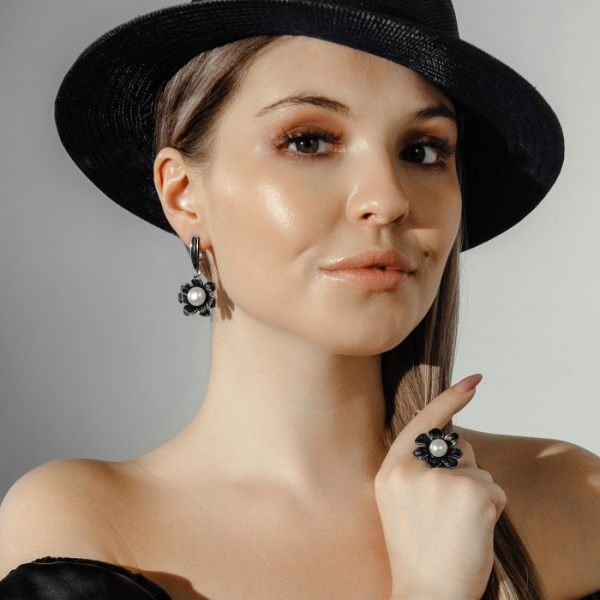 Серьги серебро 52802S1B