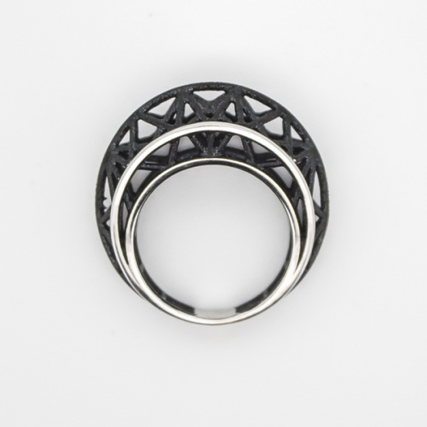 Кольцо серебро 51925SB
