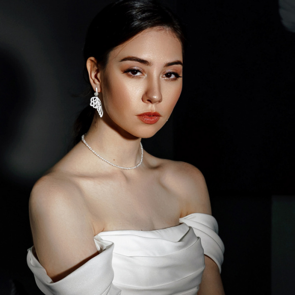 Серьги серебро 52869S1W