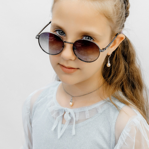 Серьги серебро 28085S1