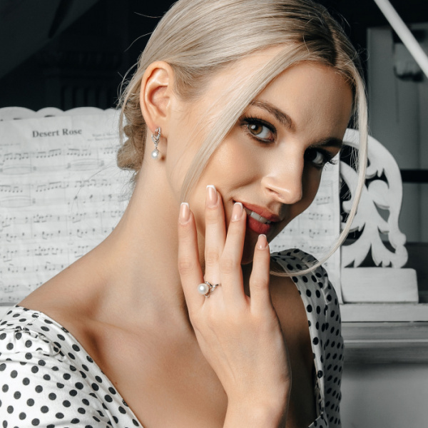 Кольцо серебро 51050S1