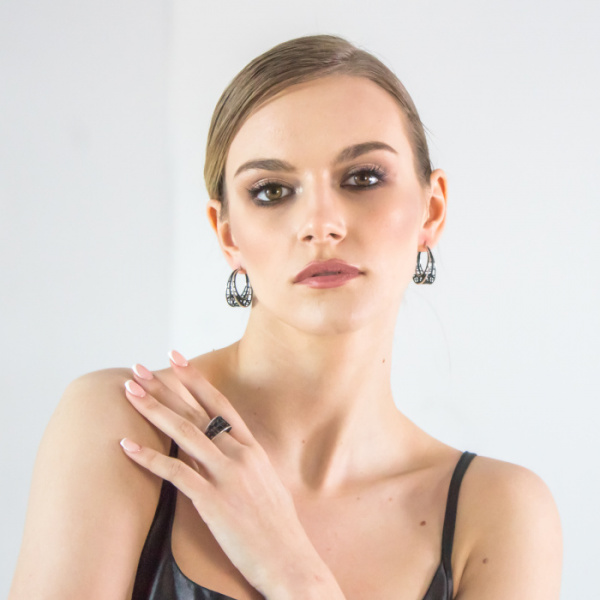 Серьги серебро 52924SB