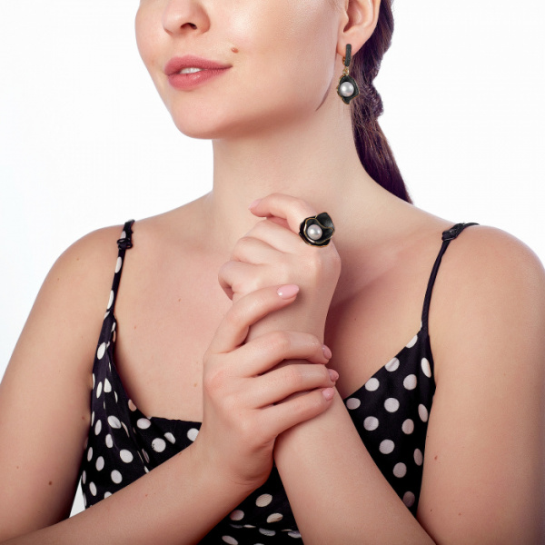 Серьги серебро 52270Y1B