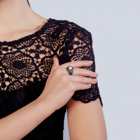 Кольцо серебро 51827Y1B