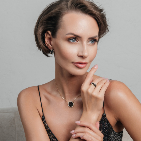 Кольцо серебро 51552S1G1