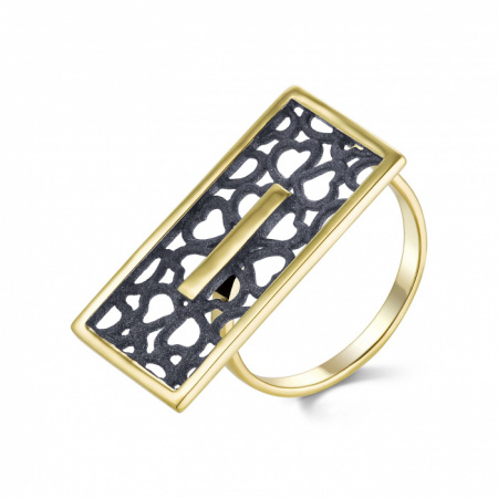 Кольцо серебро 51837YU