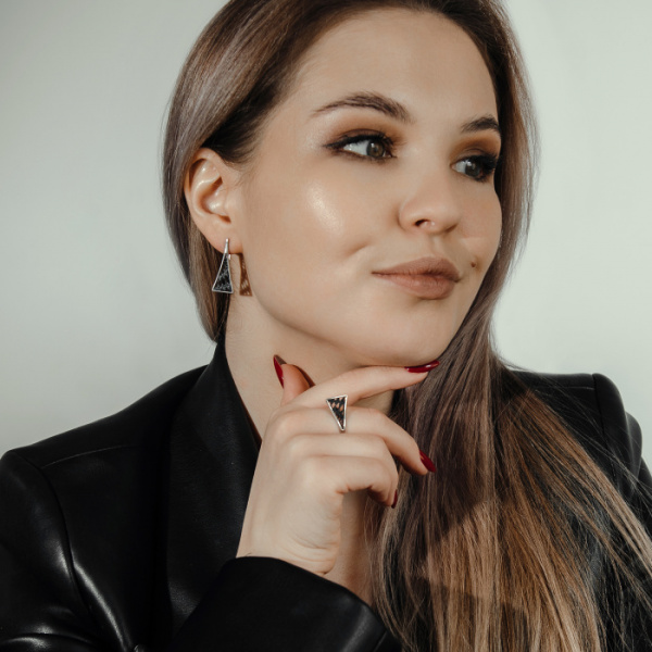 Кольцо серебро 51919SB